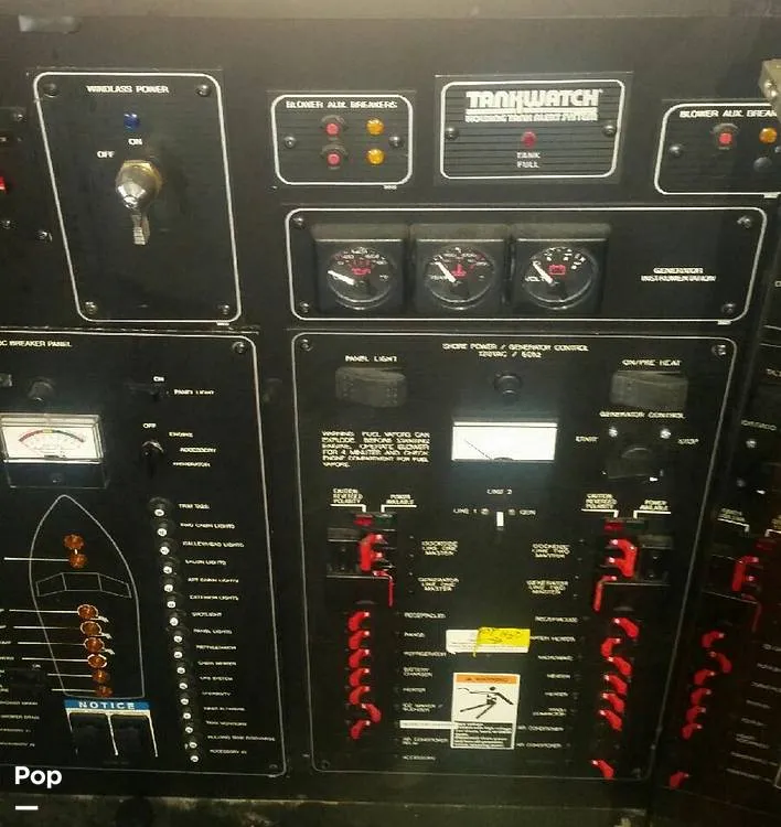 Slide: The Image of Bayliner 4587 Cockpit Motor Yacht 1995 - 2724385