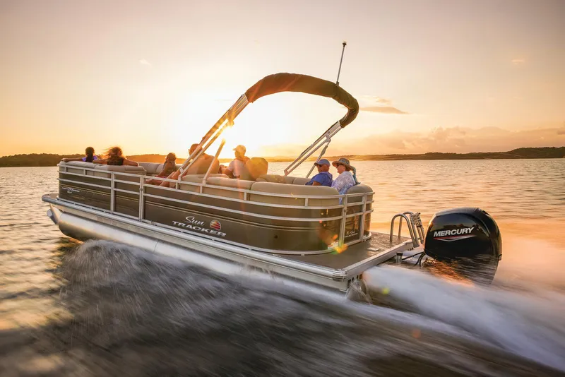 Slide: The Image of Sun Tracker Party Barge 24 DLX 2025 - 67