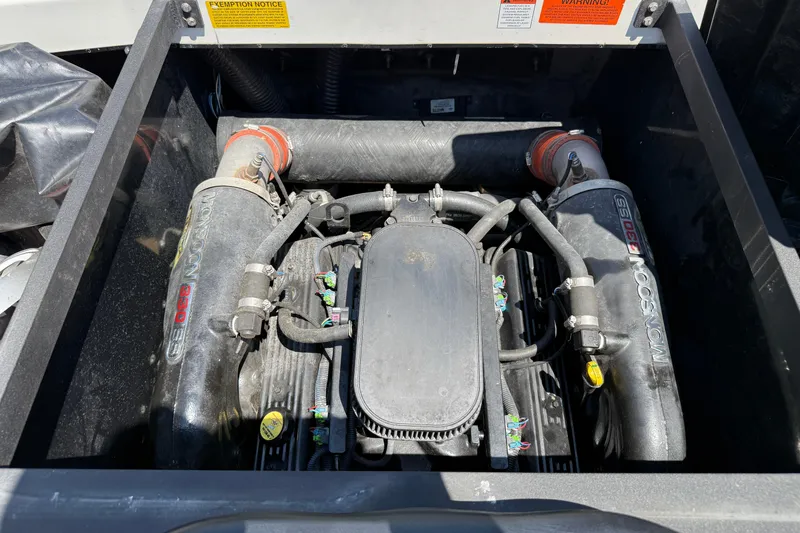 Slide: The Image of 2014 Axis A22 engine compartment with Monsoon 350 motor, detailed view. - 34