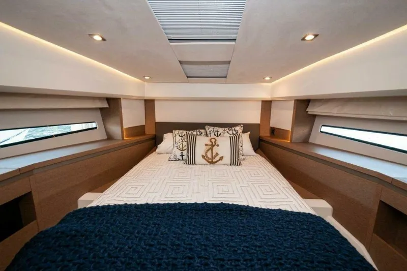 Slide: The Image of 2017 Prestige 460 Flybridge- "Can't Anchor Us"- VIP Stateroom - 16