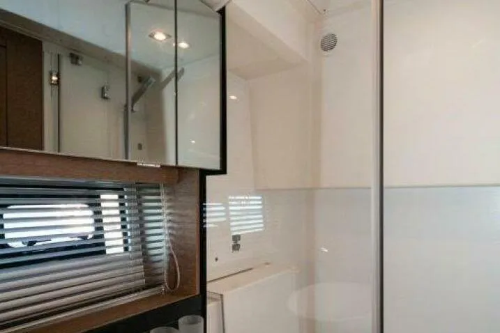 Slide: The Image of 2017 Prestige 460 Flybridge- "Can't Anchor Us"- VIP Head - 20