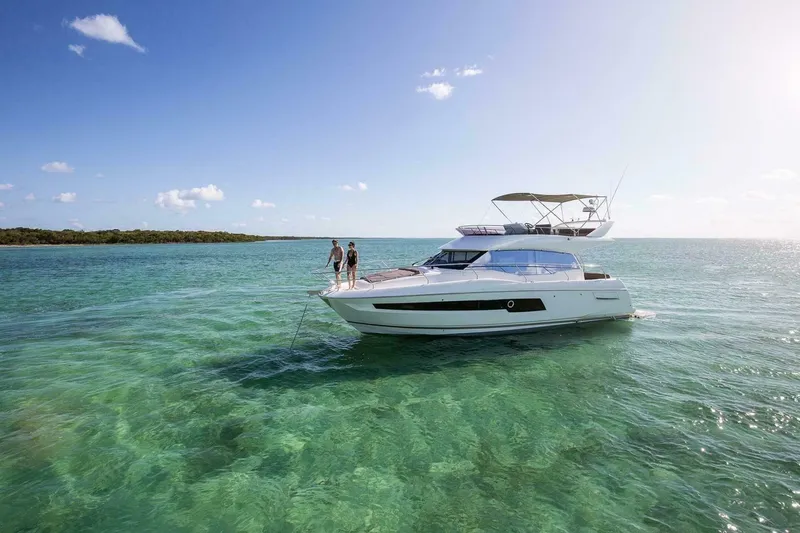 Slide: The Image of 2017 Prestige 460 Flybridge- "Can't Anchor Us" - 30