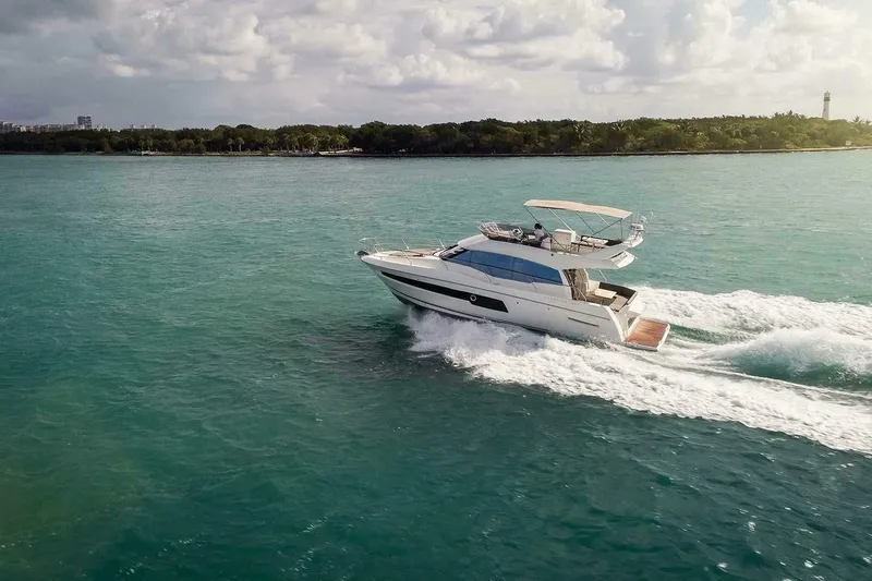 Slide: The Image of 2017 Prestige 460 Flybridge- "Can't Anchor Us" - 32