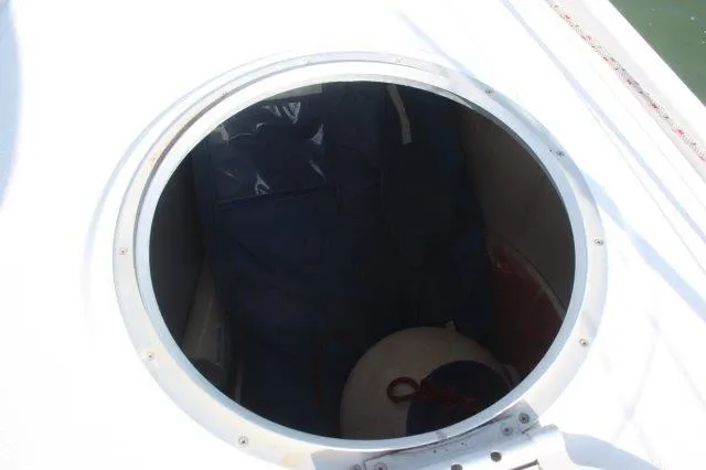 Slide: The Image of Storage compartment on a 2008 Fountaine Pajot Orana 44 catamaran. - 9