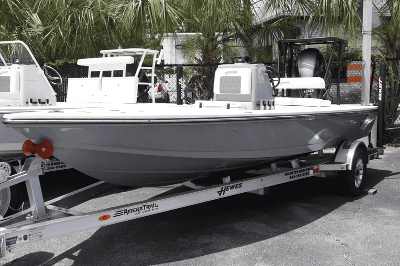 The Image of 2026 Hewes Redfisher 18 boat on trailer at Palmetto Boat Sales. - 0