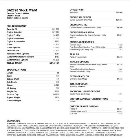 Slide: The Image of SeaArk Dynasty 2.0 2026 - 2