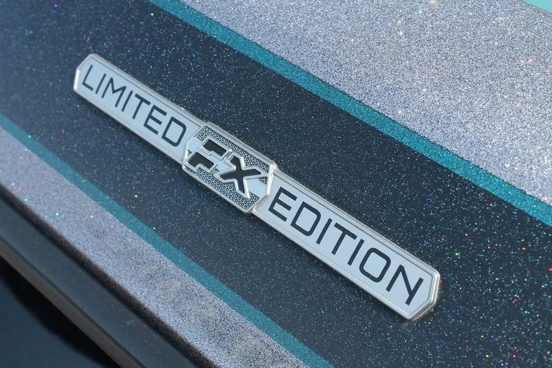 Slide: The Image of 2019 Skeeter FX21 LE Limited Edition badge with glittery finish. - 5