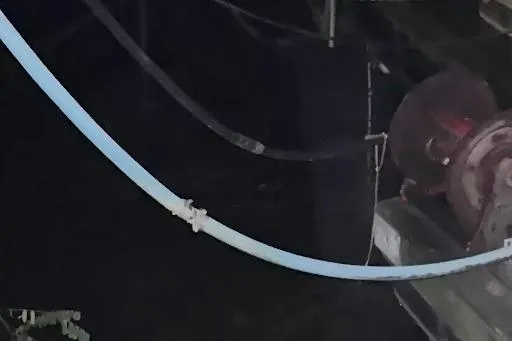 Slide: The Image of Close-up of machinery on a 2012 Riverhawk 73 Sea Stryker Fast Patrol Boat. - 28