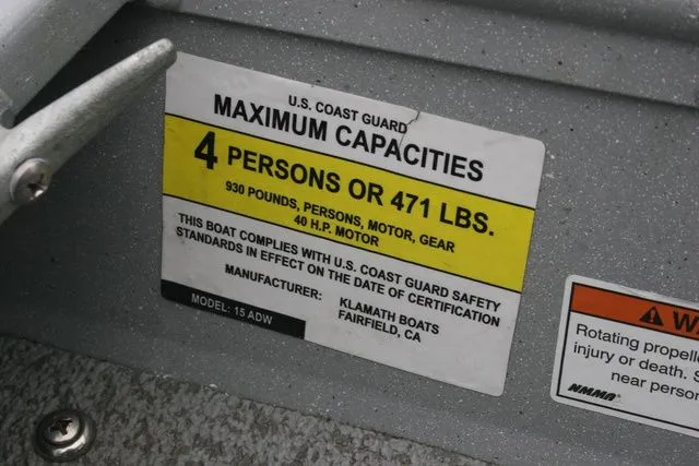 Slide: The Image of Klamath Boats 15 Advantage 2021 - 10