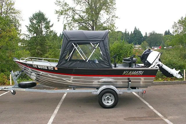 Slide: The Image of Klamath Boats 15 Advantage 2021 - 2