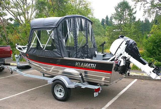 Slide: The Image of Klamath Boats 15 Advantage 2021 - 3