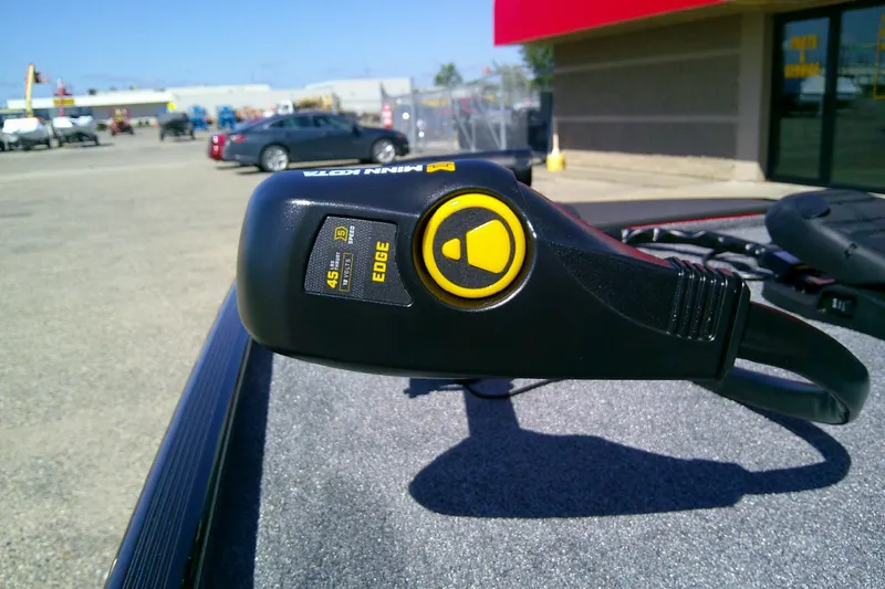 Slide: The Image of Minn Kota Edge trolling motor on 2026 Tracker Bass Tracker Classic XL boat. - 3