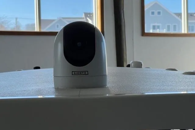 Slide: The Image of 2025 Parker 2600 Center Console with Sionyx camera, indoor setting, natural light. - 11