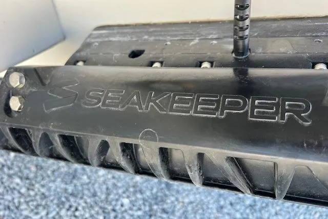 Slide: The Image of Seakeeper stabilizer on 2025 Parker 2600 Center Console boat, enhancing stability and comfort. - 41