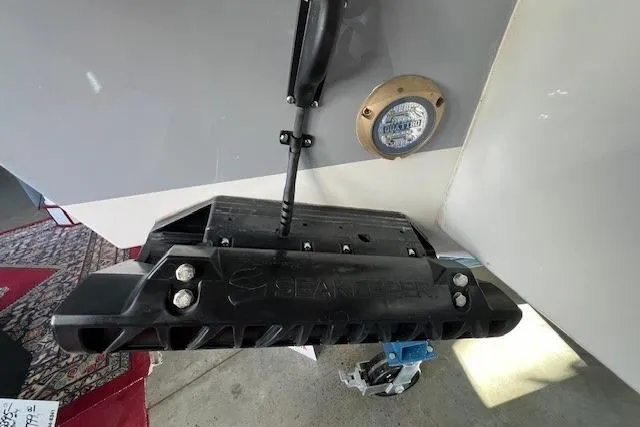 Slide: The Image of 2025 Parker 2600 Center Console boat with Seakeeper stabilizer installed. - 43