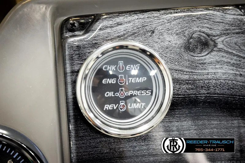 Slide: The Image of Close-up of Avalon VEN CRB 2026 dashboard gauge with engine indicators. - 30