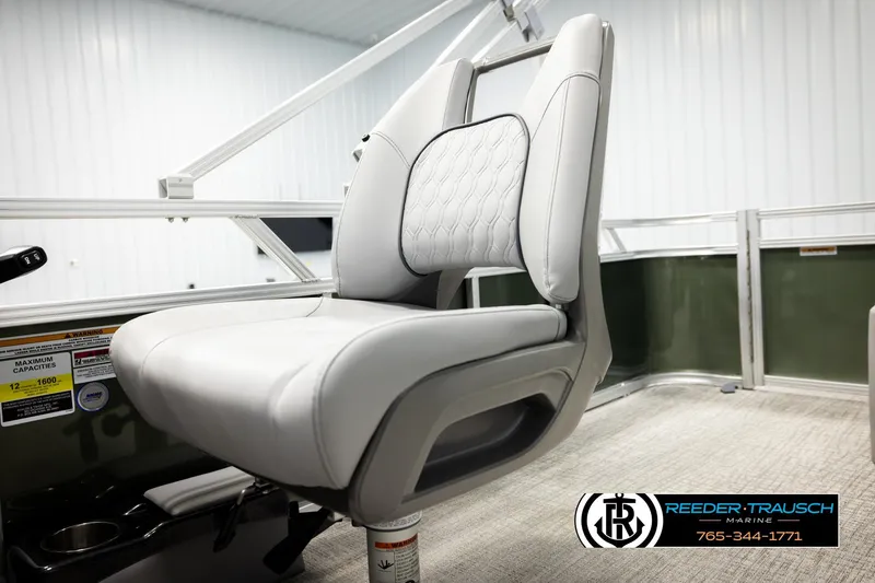 Slide: The Image of Luxurious seating in 2026 Avalon VEN CRB boat, featuring modern design and comfort. - 35