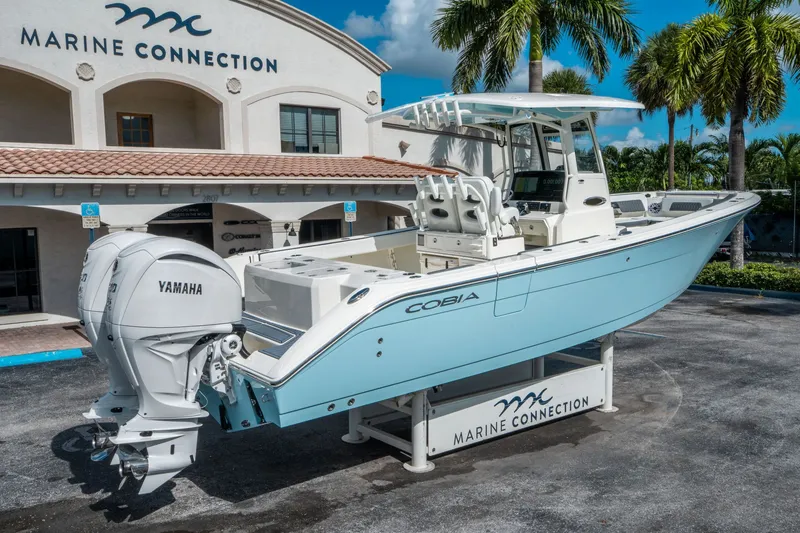 Slide: The Image of Cobia 285 Center Console 2026 - 2
