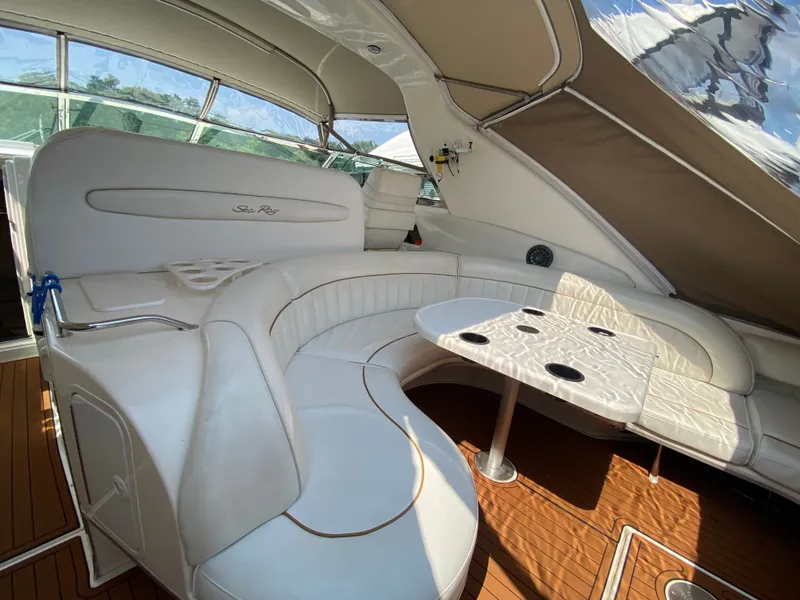 Slide: The Image of Sea Ray 450 Sundancer 1997 - 13