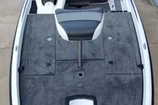 Slide: The Image of 2026 Phoenix 721zxl boat deck with gray carpet and central seat. - 4