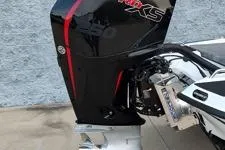 Slide: The Image of 2026 Phoenix 721zxl boat with powerful outboard motor, sleek design, and modern features. - 9