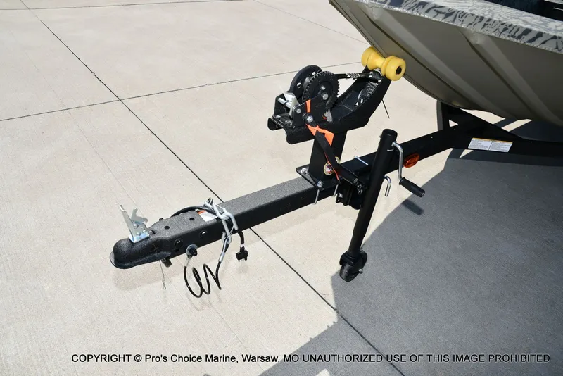 Slide: The Image of Tracker Grizzly 1648 Utility Jon w/25HP Mercury Tiller 2026 - 28