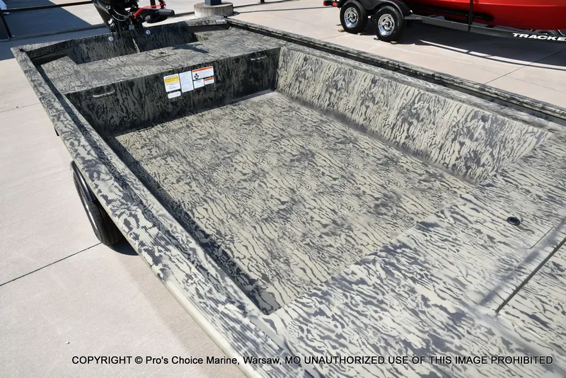 Slide: The Image of Tracker Grizzly 1648 Utility Jon w/25HP Mercury Tiller 2026 - 9