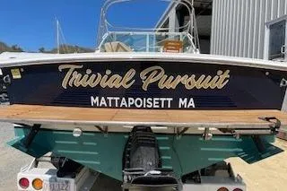 Slide: The Image of 2004 Hunt Yachts Surfhunter 25 named "Trivial Pursuit" in Mattapoisett, MA. - 5