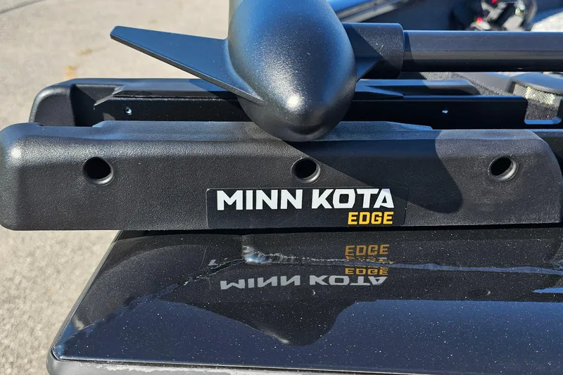 Slide: The Image of Minn Kota Edge trolling motor on 2026 Tracker Pro Team 175 Crappie Edition boat. - 4