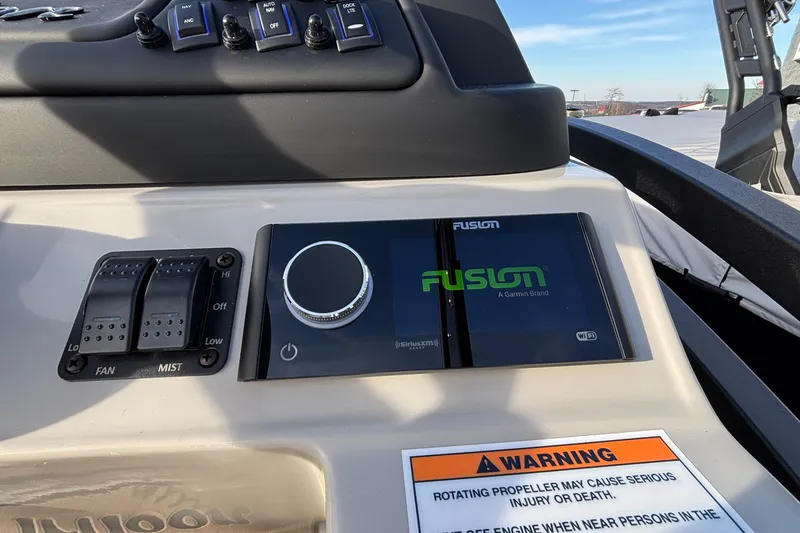 Slide: The Image of Control panel of 2026 JC Neptoon 25TT Sport with Fusion audio system. - 35