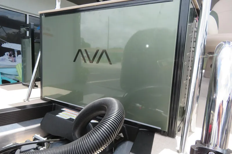 Slide: The Image of 2026 Avalon 2385 Venture 85 Rear Fish luxury tri-toon boat detail in Sarasota, FL. - 3