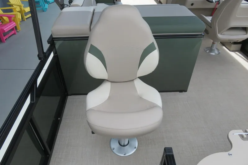 Slide: The Image of Luxury seating on 2026 Avalon 2385 Venture 85 Rear Fish Tri-toon, Sarasota, FL. - 68