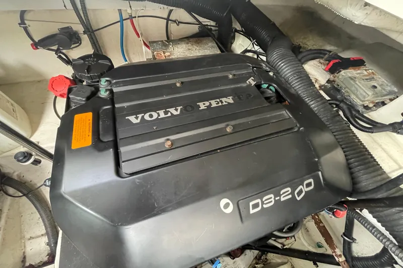 Slide: The Image of Volvo Penta D3-200 engine in 2011 Chaparral 330 Signature boat. - 49