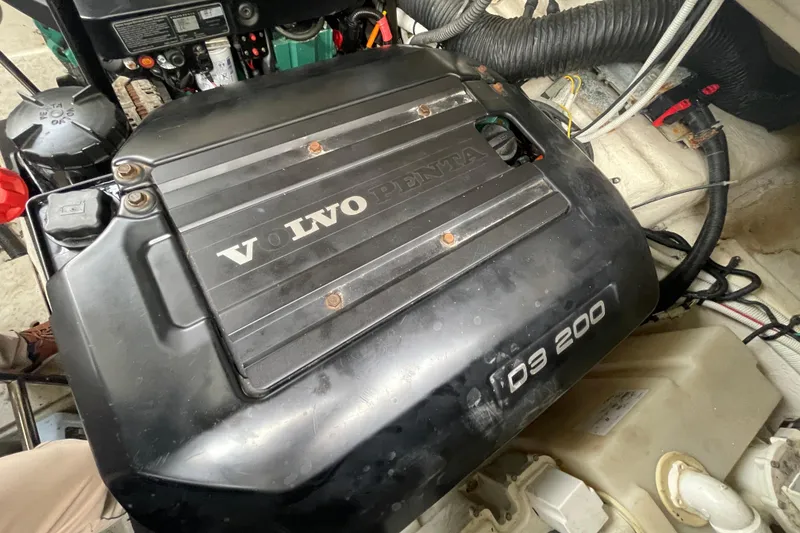 Slide: The Image of Volvo Penta D3 200 engine in 2011 Chaparral 330 Signature boat. - 53