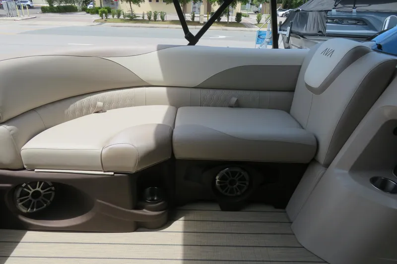 Slide: The Image of Luxurious seating on 2026 Avalon 2385 LSZ Quad Lounger, Sarasota, FL, showcasing premium design. - 18