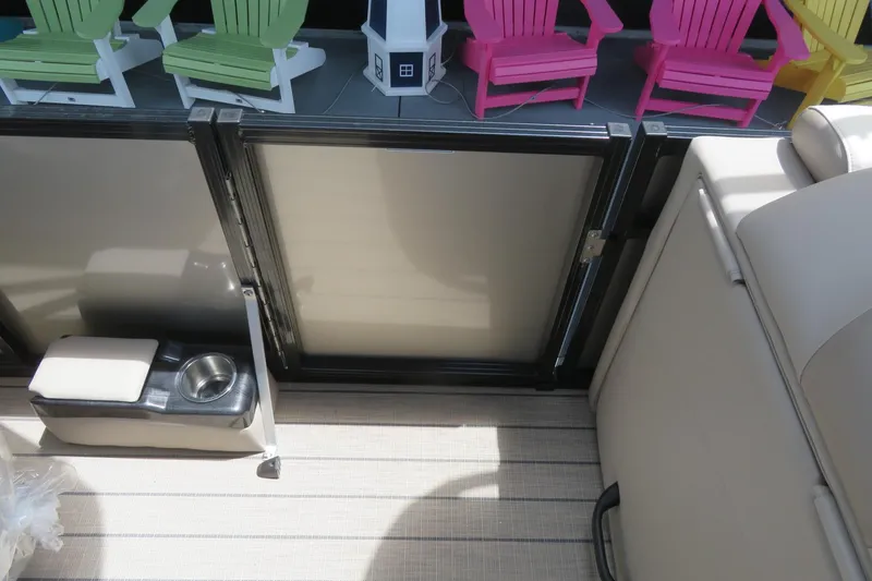 Slide: The Image of 2026 Avalon 2385 LSZ Quad Lounger interior with cup holder, Sarasota, FL. - 23