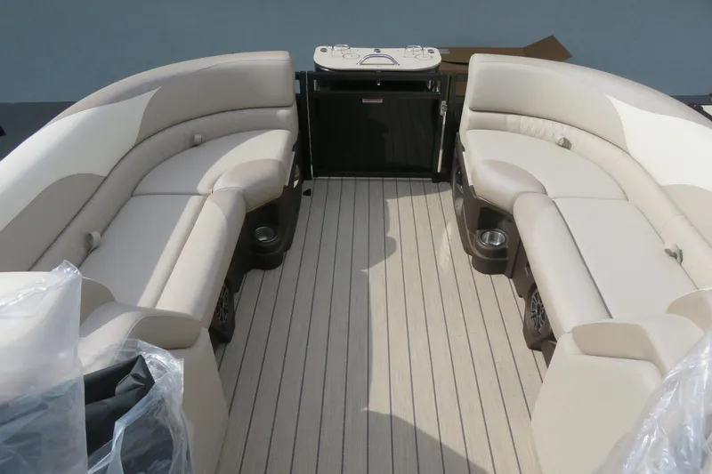 Slide: The Image of Luxurious interior of 2026 Avalon 2385 LSZ Quad Lounger Tri-toon in Sarasota, FL. - 48