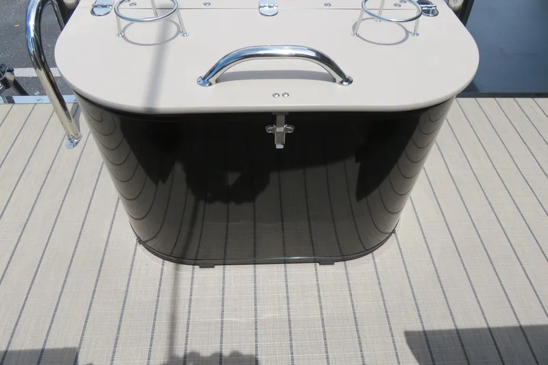 Slide: The Image of 2026 Avalon 2385 LSZ Quad Lounger luxury tri-toon deck detail, Sarasota, FL. - 51