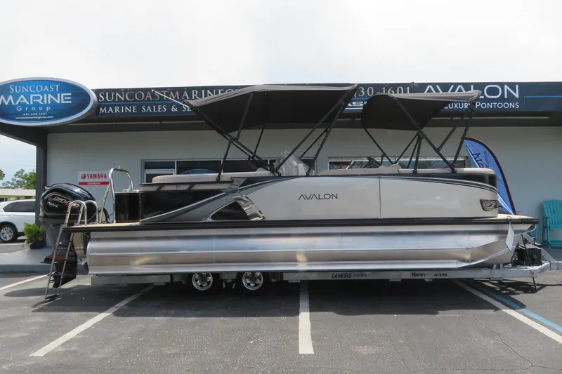 The Image of 2026 Avalon 2385 LSZ Quad Lounger luxury tri-toon at Suncoast Marine, Sarasota, FL. - 0