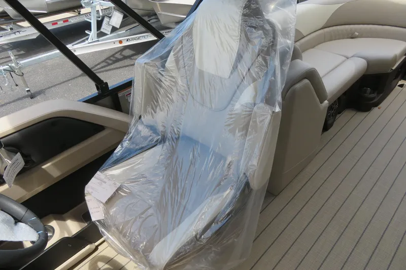 Slide: The Image of 2026 Avalon 2385 LSZ Quad Lounger interior with plastic-covered seat, Sarasota, FL. - 27