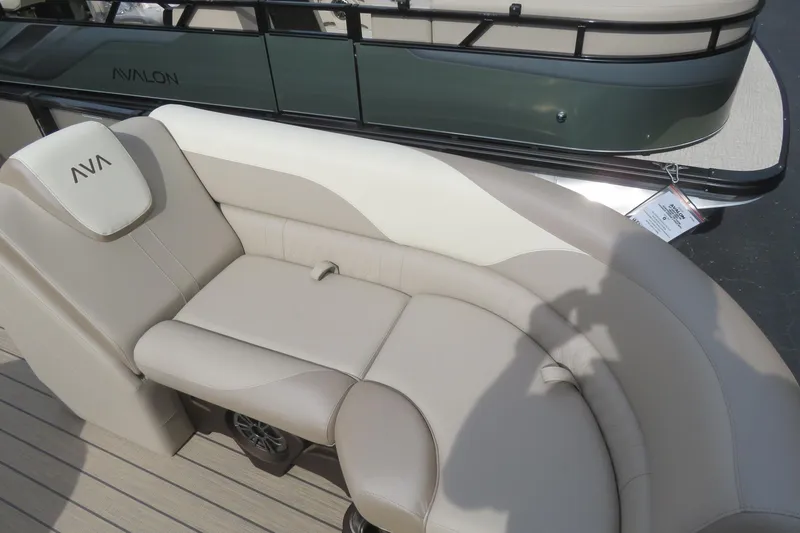 Slide: The Image of 2026 Avalon 2385 LSZ Quad Lounger luxury seating, Sarasota, FL, beige upholstery. - 46