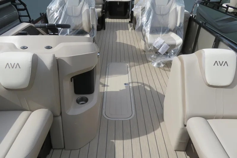 Slide: The Image of 2026 Avalon 2385 LSZ Quad Lounger interior with luxury seating, Sarasota, FL. - 47