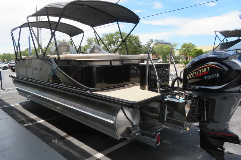 Slide: The Image of 2026 Avalon 2385 LSZ Quad Lounger luxury tri-toon boat with Yamaha engine in Sarasota, FL. - 5