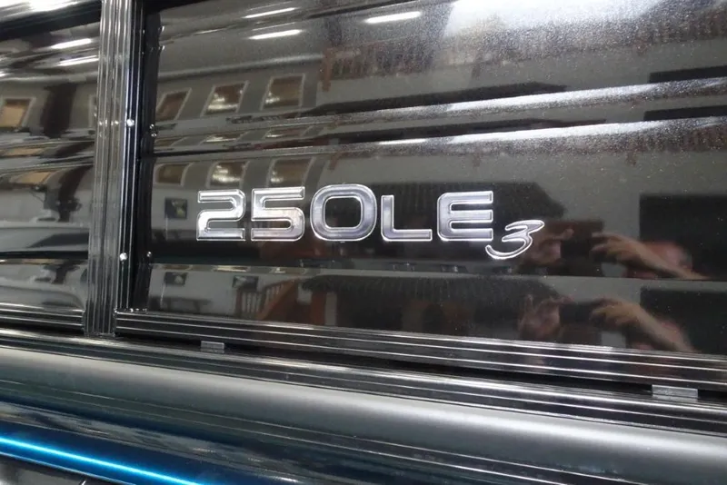 Slide: The Image of 2024 Regency 250 LE3 logo on a sleek, reflective surface. - 4