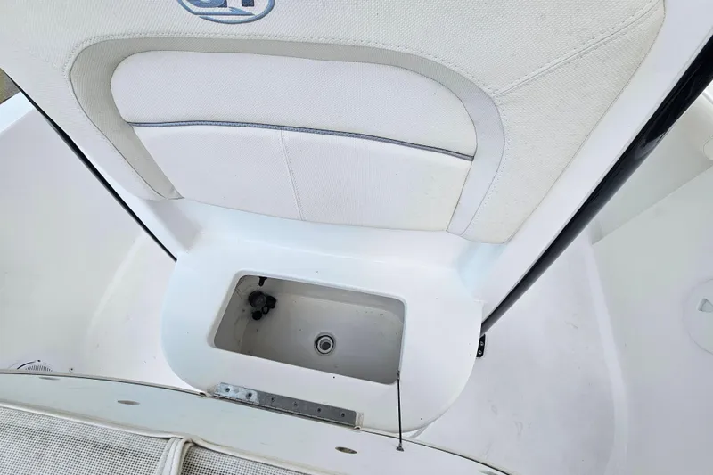 Slide: The Image of 2023 Sea Hunt BX 25 FS boat seat with storage compartment. - 31