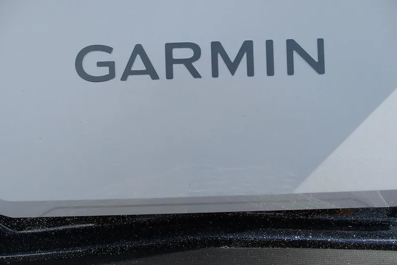 Slide: The Image of Garmin logo on Nitro Z21 XL Pro 2026 boat dashboard. - 29