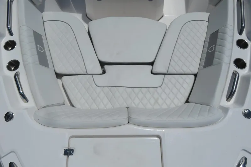 Slide: The Image of Luxurious seating on 2025 Sea Fox 268 Commander boat, Sarasota, FL. - 15