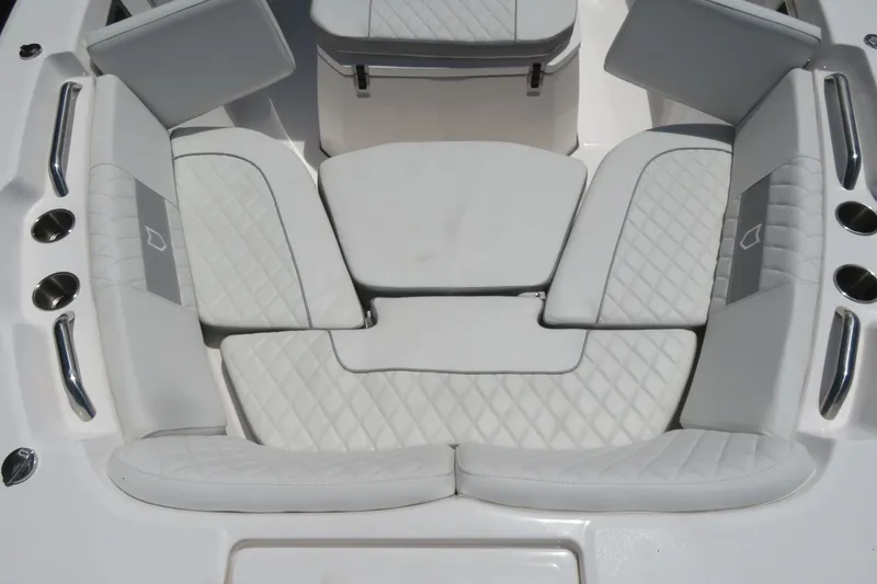 Slide: The Image of Luxurious seating on 2025 Sea Fox 268 Commander boat, Sarasota, FL. - 20