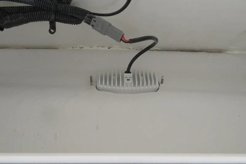 Slide: The Image of Electrical wiring and component inside a 2025 Sea Fox 268 Commander boat, Sarasota, FL. - 39