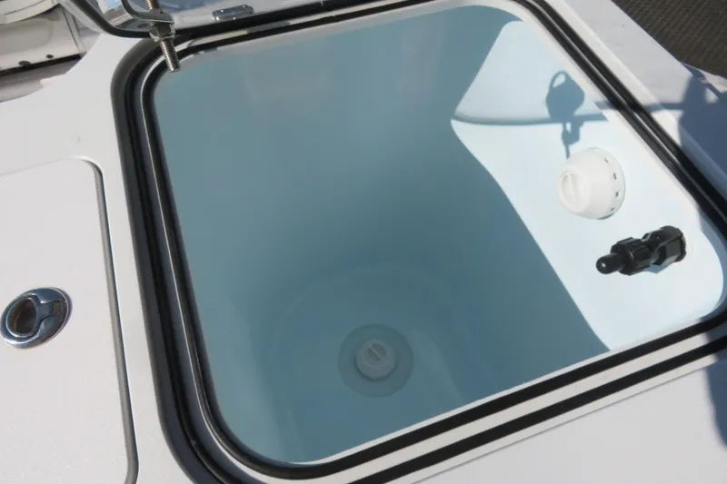 Slide: The Image of Livewell compartment on 2025 Sea Fox 268 Commander boat, Sarasota, FL. - 41